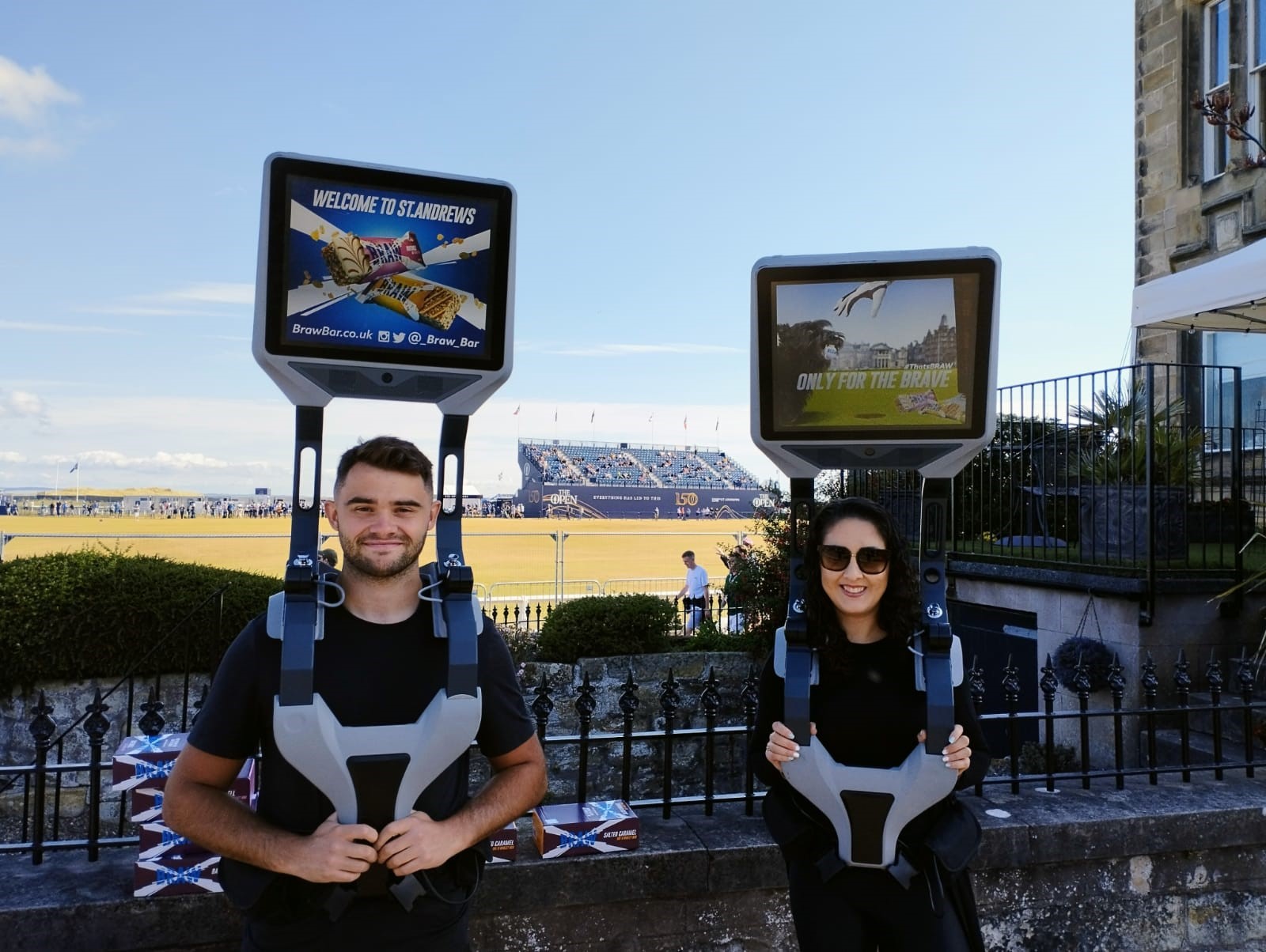 Team BRAW hits the links and shares the love at 150th Open